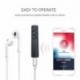 Fekete - Vezeték nélküli Bluetooth Aux audio vevő adapter 4.1 Bluetooth kihangosító autóskészlet 3,5 mm-es jack Aux
