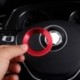 Ezüst - Autóstílus kormánykerék emblémák gyűrű díszítő matrica Volkswagen VW Passat B7 B8 Bora POLO GOLF 6 7 Jetta