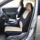 Bézs színű 2 részes szett - 2db autó üléshuzat készlet automatikus védőburkolat autó takaró ülés Kalina Grantar