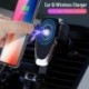 Univerzális automatikus USB valódi gyors Qi vezeték nélküli töltő töltő autó levegő kimeneti tartó GPS állvány