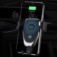Univerzális automatikus USB valódi gyors Qi vezeték nélküli töltő töltő autó levegő kimeneti tartó GPS állvány