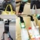 Fekete - Autós teherautó-kiegészítők Autósülések hátsó kampói Autós csomagtartó-szervező Fejtámla akasztó