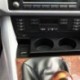 Fekete - Prémium fekete első pohártartó BMW E39 5-es sorozathoz 1997-2003 525i 528i 530i 540i M5 SA358 T91 autótartókhoz