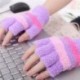 Kék - Ujjatlan USB-vel működő fűtött kesztyű Irodai őszi téli kézmelegítő kesztyű zöld vízálló motorkerékpár