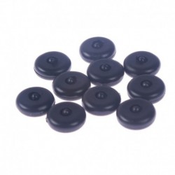 10db autóalkatrész fekete műanyag autó biztonsági biztonsági öv ütköző távolsághatár csat klip rögzítő