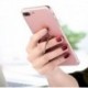piros - Lóhere fém konzol 360 ° -os elforgatású ujjgyűrűs telefontartó állvány autóra szerelhető minden modellhez