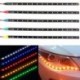 piros - 2PC 15 LED 30cm 1210 SMD LED szalag fény rugalmas 12V autó dekor vízálló belső kiegészítők dísztárgyak Auto