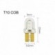 sárga - LED-es izzók W5W T10 194 168 COB 8SMD LED parkoló izzó Auto ék távolsági lámpa szilícium fényes fehér licenc