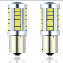 1PC 1156 7506 BA15S P21W 5630 5730 LED autó hátsó izzó féklámpák 12V automatikus tolató lámpa nappali menetjelző
