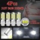 fehér - 4db fehér 3157 3457 3057 jel 33SMD hátsó hátsó hátsó hátsó fordulatú LED izzó