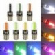 Rózsaszín lila - 2db T10 LED izzó SMD nagy fényerejű 6500K 450LM belső izzó oldalsó jelzőfényekhez olvasólámpák
