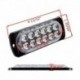 10db borostyánsárga LED-es autó első rács fedélzetén autó villogó lámpák vészjelző vészvillogó lámpa