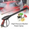 Nagynyomású mosógép spray 4000 psi, 19 hüvelykes hosszabbító pálcával, 5 gyorscsatlakozó fúvóka a Honda számára