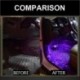 USB autós LED légköri lámpa hangvezérlés belső Ambient Star Light Dekoráció színes Auto Interior Ambient light