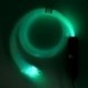100 db - Autó tetőcsillag-fények DC12V 6W RGB LED műanyag száloptikai fény RF távirányító 2M 0,75 mm 100 ~ 200db