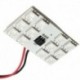 360 fokos fény 16 statikus színű távirányító 2PCS T10 5050 12 SMD RGB autó tető kupola olvasó LED fény lámpa izzó
