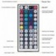 EU csatlakozó - RGB 5050 SMD LED szalagfény RGB 5M szalagos dióda DC távirányítóval