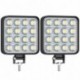 2db - Dropship 48W LED Munkafény led lámpák Szögletes fény Szuper fényes nappali fehér fény autós motorkerékpárok