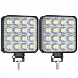 2db - Dropship 48W LED Munkafény led lámpák Szögletes fény Szuper fényes nappali fehér fény autós motorkerékpárok