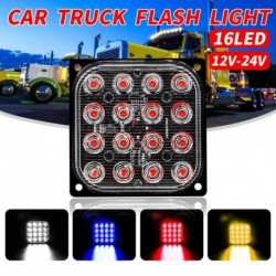 Kedvezmény! 12V-24V 48W négyzet alakú LED oldalsó fénysugár árnyékoló sugár offroad vezetési lámpák spot LED fény