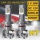6000K 2db - ELADÓ H7 6000K 12V 12V-os Led lámpa magas vagy alacsony fénysugárral