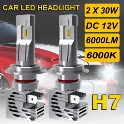 6000K 2db - ELADÓ H7 6000K 12V 12V-os Led lámpa magas vagy alacsony fénysugárral