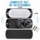 Kék - 10-24V LED-es villogó fények 12 LED-es hátsó lámpa irányjelző lámpák figyelmeztető lámpák Autós