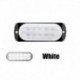 fehér - 10-24V LED-es villogó fények 12 LED-es hátsó lámpa irányjelző lámpák figyelmeztető lámpák Autós