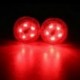 Piros - 4db automatikus indukciós LED-lámpa autóhoz 5 LED-es nyitott ajtó figyelmeztető lámpa villogó villogása