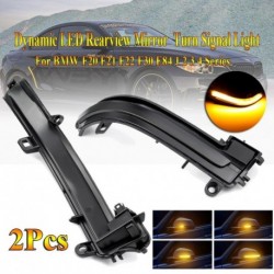 LED oldalsó szárny visszapillantó visszajelző villogó ismétlő dinamikus irányjelző lámpa BMW F20 F21 F22 F30 E84 1 2 3