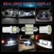 Led Lights készlet - AKCIÓ 13db fehér automatikus LED izzók 12V autó belső lámpák a kupola rendszámtábla-lámpához