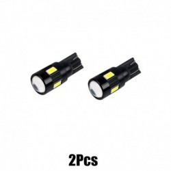 2db objektív - T10 LED izzó 5630 SMD nagy teljesítményű belső izzó oldalsó helyzetjelző lámpákhoz olvasólámpák