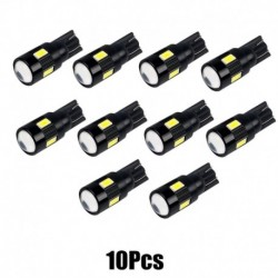 10db objektív - T10 LED izzó 5630 SMD nagy teljesítményű belső izzó oldalsó helyzetjelző lámpákhoz olvasólámpák