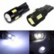 10db objektív - T10 LED izzó 5630 SMD nagy teljesítményű belső izzó oldalsó helyzetjelző lámpákhoz olvasólámpák