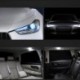 10db objektív - T10 LED izzó 5630 SMD nagy teljesítményű belső izzó oldalsó helyzetjelző lámpákhoz olvasólámpák