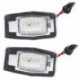 2db led rendszámtábla-világítás lámpahiba 18 led-es rendszámtábla izzók protege5-hez a Mercury Mariner számára a