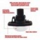 2PCS LED rendszámtábla-lámpák autófény Toyota Sienna 2011-2018 2019-hez
