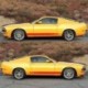 fehér - Autó matricák Ajtó oldalsó szoknya Vinyl Wrap Verseny matricák Autó Tuning kiegészítők