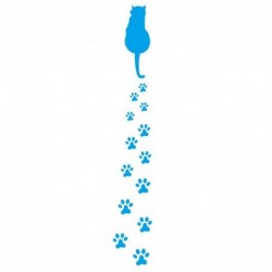 Kék - Gyors szállítás Autós kiegészítők vicces macskacímke autó fényszóró fényvisszaverő autó matrica autó