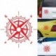 Színes terepjáró iránytű matrica motorháztető grafikus vinil autó Autós matrica Tartósság Gyors szállítás CSV