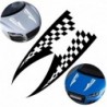 Hajók: Kínából - 2db autós motorháztető matricák vinyl film autós verseny sport stílus barkács matricák autók autó