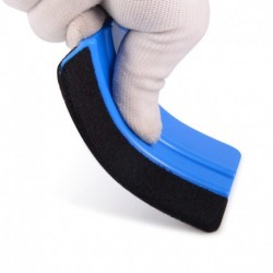Kedvezményes 10db Blue Squeegee Felt Edge Scraper нож бабочка Car наклейки на авто Decals Vinyl