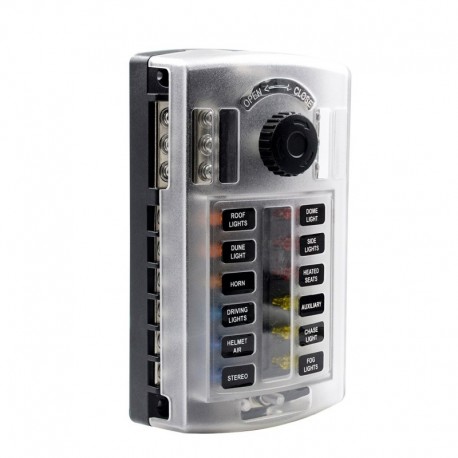 12 áramkör - Univerzális autó pengék biztosítékai Mini pengék biztosítékok választékkészlete Gépjármű