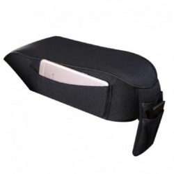 fekete - ELADÓ Autó kartámasz párna memória hab Autós kartámasz Auto Center Console kartámasz párna telefontartóval