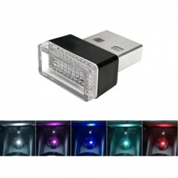 AKCIÓ Mini vezeték nélküli autós légkör USB világítás Autó belső világítás Hangulat USB usb Univerzális LED