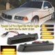 Borostyán - 2db dinamikus LED irányjelző oldalsó helyzetjelző lámpa áramló LED oldalsó ismétlő lámpa BMW E36 BMW X5