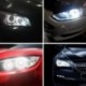 fehér - Új frissítés 360 fokos 6 oldalas 120W H8 LED Angel Eyes Halo gyűrűs izzók 6500K BMW E92 E93 E63 E70 lámpákhoz