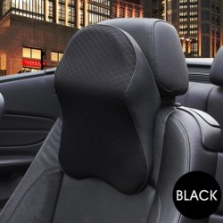 Standard fekete - 3D-s autótermékek Fejtámla párna Négy évszak Általános rendeltetésű autó memória pamut nyak párna