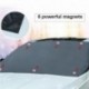 Fekete - Téli mágneses autó első szélvédő takaró autó hó / fagyvédő antik és fagyvédő burkolat automatikus