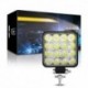 fehér - 48W négyzet alakú fényes LED-es reflektorfény munkalámpa autós terepjáró teherautó vezető ködlámpa